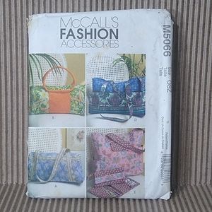 McCall's Fashion Accessories Handbags Totes Gym Bags 5066
